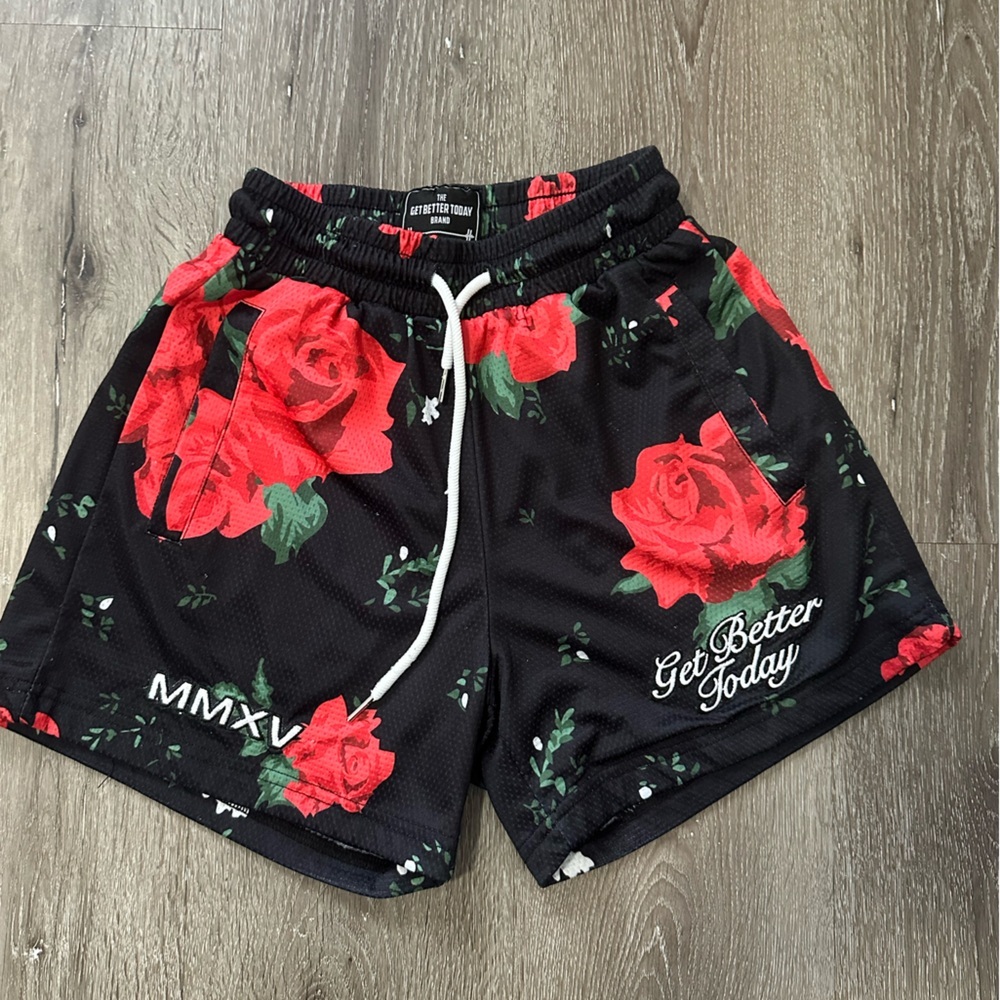 Floral Athletic Shorts - Picture 7 of 7